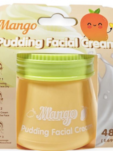 crema pudding mango