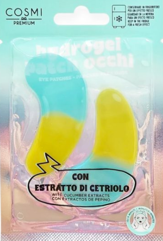hidrogel bicolor amarillo y azul