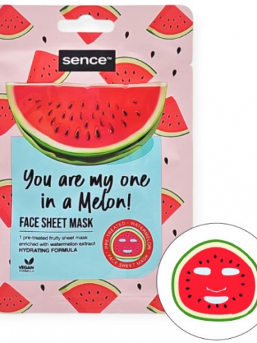 mascarilla facial sandia