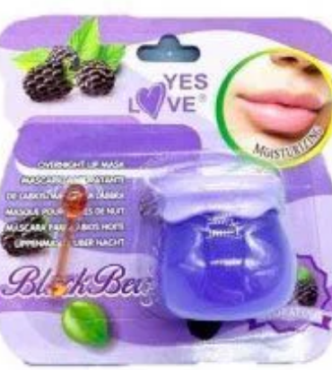 mascarilla labial Yes Love mora