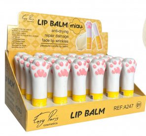 protector-labial patita de gato