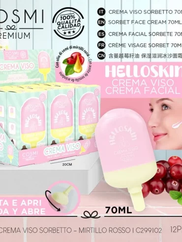 COSMI CREMA FACIAL HELADO FRUTOS ROJOS