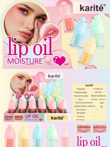 aceite labial con karite
